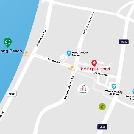 더 엑스팻 호텔  Patong 외부 사진